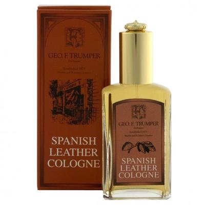 Geo. F. Trumper Spanish Leather Cologne Glasflakon mit Zerstäuber 50 ml Herren Image