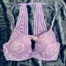 Pink Victoria's Secret Intimates & Sleepwear | New Pink Victorias Secret Racerback Lace Bra | Color: Purple | Size: 32d