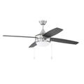 Craftmade Phaze Energy Star 52 Inch Ceiling Fan with Light Kit - EPHA52BNK4-BNGW