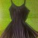 Victoria's Secret Intimates & Sleepwear | Black Victoria’s Secret Ruched Slip Dress | Color: Black | Size: S