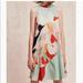 Anthropologie Dresses | Anthropologie $178 Maeve Les Fauves Silk Dress | Color: Blue/Pink | Size: Xs