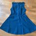 Zara Dresses | Euc Zara Denim Skater Dress | Color: Blue | Size: M