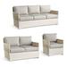 Cadence Tailored Furniture Covers - 3 pc. Sofa Set, Sand - Frontgate