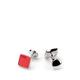 HUGO Men's E-Stain Cuff Links, Medium Red (615), Onesi