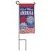 The Holiday Aisle® Chevy 2-Sided Polyester 4 x 8.5 in. Garden Flag in Blue/Indigo | 8.5 H x 4 W x 0.02 D in | Wayfair