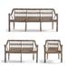 Capella Tailored Furniture Covers - 3 pc. Loveseat Set, Sand - Frontgate