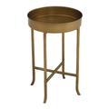 Evan Side Table - Gunmetal - Ballard Designs - Ballard Designs