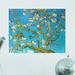 ArtVerse Van Gogh's Almond Blossom Removable Art Wall Decal Vinyl in White/Blue | 14 H x 18 W in | Wayfair VAN013A1418A