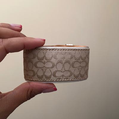 Coach Other | Authentic Coach Cuff | Color: Cream/Tan | Size: Small