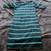 Lularoe Dresses | Lularoe Gray/Green Striped Dress Xxs | Color: Gray/Green | Size: Xxs