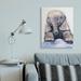Indigo Safari Baby Elephant Small Trunk Adorable Safari Animal Canvas/Metal | 40 H x 30 W x 1.5 D in | Wayfair DCCADCCFC47840788A63744C10E3649E