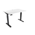 Inbox Zero Lift it Electric Height Adjustable Standing Desk Wood/Metal in Black | 48 W x 30 D in | Wayfair 3659B3B98C5D4179A155E41F630D01E8