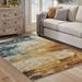 Blue/Brown 22 x 0.39 in Area Rug - Steelside™ Bali Abstract Blue/Red Area Rug | 22 W x 0.39 D in | Wayfair EC801A2B6282473CB6FAB9FD3A7DBDDD