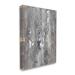 17 Stories Ancient Mark Inspired Abstraction Grey Brown Design Canvas in Brown/Gray/Green | 20 H x 16 W x 1.5 D in | Wayfair