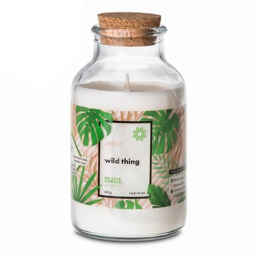 WE LOVE CANDLES – Duftkerze Go Green – Wild thing 420g Kerzen