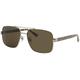 Gucci Unisex Adults’ GG0529S-002-60 Sunglasses, Ruthenium-Havana, 60.0