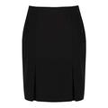School Uniform 365 Trutex Girls Senior Twin Pleat Skirt, Black, W40-L22