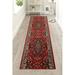 Red 26 x 0.3 in Area Rug - Fleur De Lis Living Custom Size Runner Rug Oriental Medallion Slip Resistant Backing Low Pile Rug Runners By Feet Nylon | Wayfair