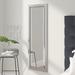 Willa Arlo™ Interiors Minimal Silver Traditional Beveled Mirror Wood in Black | 69.5 H x 29 W x 1 D in | Wayfair 585B48EDD9604B18B4C6022327E6D21F