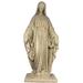 Astoria Grand Galeton Garden Statue Resin/Plastic in Brown | 34 H x 13.5 W x 13.5 D in | Wayfair 712710C6F3AA41808E2DEA9B32C28E6B