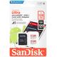 SanDisk 128GB Ultra microSDXC cards (2-pack) + SD adapter up to 120 MB/s with A1 App Performance UHS-I Class 10 U1 (Pack of 2)