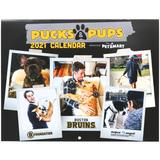Boston Bruins 2021 Pucks & Pups Calendar