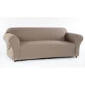 Waffle Stretch Slipcover by Classic Slipcovers in Khaki (Size LOVESEAT)