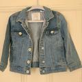 Zara Jackets & Coats | Jeans Jacket For Baby Girl | Color: Blue | Size: 12-18mb