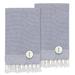 Red Barrel Studio® Inke 2 Piece 100% Turkish Cotton Hand Towel Set Turkish Cotton in Gray/Blue | Wayfair 8DAB06C1EA22499ABEB3DB79646E056D