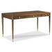 Woodbridge Furniture Livingston Desk Wood in Brown/Gray/Yellow | 30.75 H x 60 W x 28 D in | Wayfair 2505-43