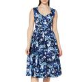 Joe Browns Women's in Bloom Dress Casual, Navy Multi, 14