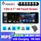 Podofo – autoradio avec écran tactile de 4.1 pouces Bluetooth RDS 1 Din lecteur multimédia MP5