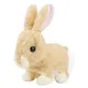 Lapin Robot électronique en peluche Animal de compagnie interactif jouets de saut à pied pour