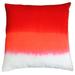 Orren Ellis Antona Square Velvet Pillow Cover & Insert Down/Feather/Velvet in Red/Orange | 20 H x 20 W x 2.5 D in | Wayfair