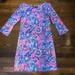 Lilly Pulitzer Dresses | Lilly Pulitzer Dress Size Xs (Nwot) | Color: Blue/Pink | Size: Xs