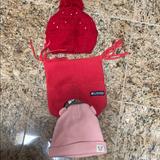 Zara Accessories | Baby Hats Size 18-24 Month | Color: Pink/Red | Size: Osbb