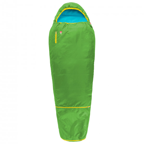 Grüezi Bag - Kid's Colorful Grow - Kinderschlafsack Gr 140-180 x 65 x 45 cm Zip: Left Grün