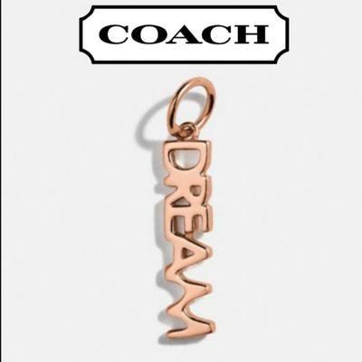 Coach Jewelry | Coach Dream Charm | Color: Gold/Silver | Size: 1/4" X 3/4"