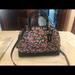Coach Bags | Black And Pink Floral Coach Purse | Color: Black/Pink/Silver | Size: Os