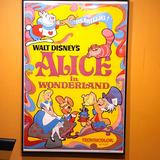 Disney Wall Decor | Alice In Wonderland Movie Poster Framed | Color: Blue/Yellow | Size: Os