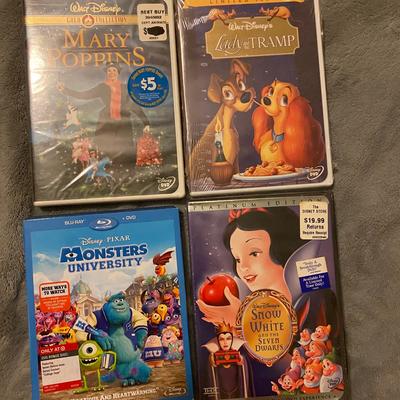 Disney Media | Disney Dvd Movies | Color: Blue | Size: Os