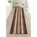 White 36 x 0.4 in Area Rug - Purhome Geometric Square Brown Beige Slip Resistant Medium Pile Rug Nylon | 36 W x 0.4 D in | Wayfair