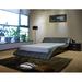Orren Ellis Anglo Low Profile Platform Bed Upholstered/Faux leather in Black | 72 W x 103 D in | Wayfair AA94FD61D01D4DE990AF79FA78DB1662