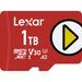 Lexar 1TB PLAY UHS-I microSDXC Memory Card LMSPLAY001T-BNNNU