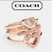 Coach Jewelry | Coach Ring Set | Color: Gold | Size: 6