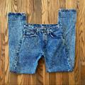 Levi's Jeans | Levi Vintage 80s Acid Washed Jeans | Color: Blue/White | Size: 29