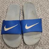 Nike Shoes | Nike Flip Flops (Blue) | Color: Blue/White | Size: 13