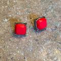Kate Spade Jewelry | Kate Spade Stud Earrings | Color: Orange/Red | Size: Os