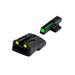 TruGlo TFO Day/Night Sight Set for Novak .270/.500 Yellow Rear Sight TG-TG131NT4Y