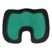 FH Group Ergonomic Gel Car Seat Cushion, Silicone in Green | 2 H x 18 W x 13.5 D in | Wayfair WFFH1011-GREEN